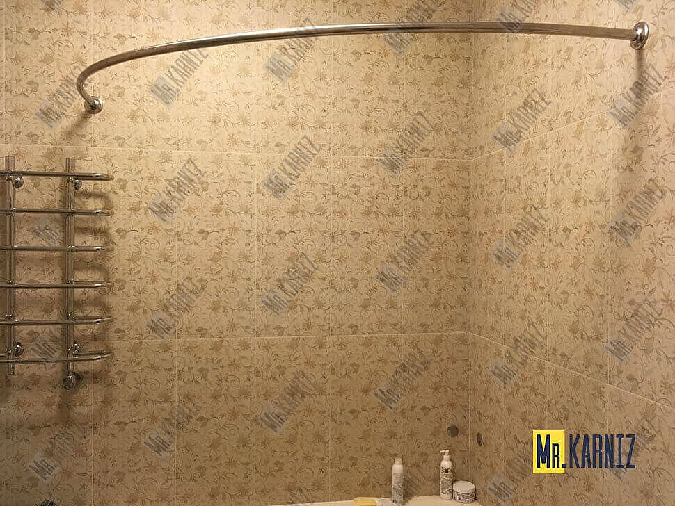 Карниз для ванны Akrilan Victoria 170х100 Усиленный 25 мм MrKARNIZ фото 8