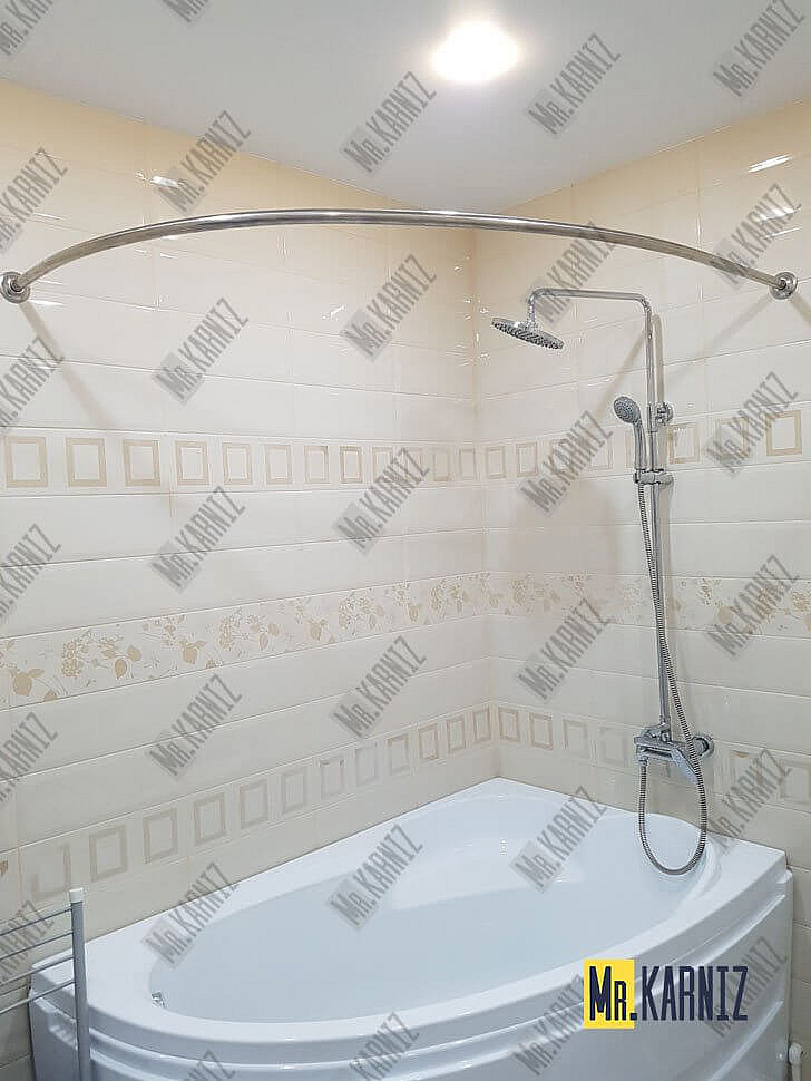 Карниз для ванны Vagnerplast Melite 160х105 Усиленный 25 мм MrKARNIZ фото 16