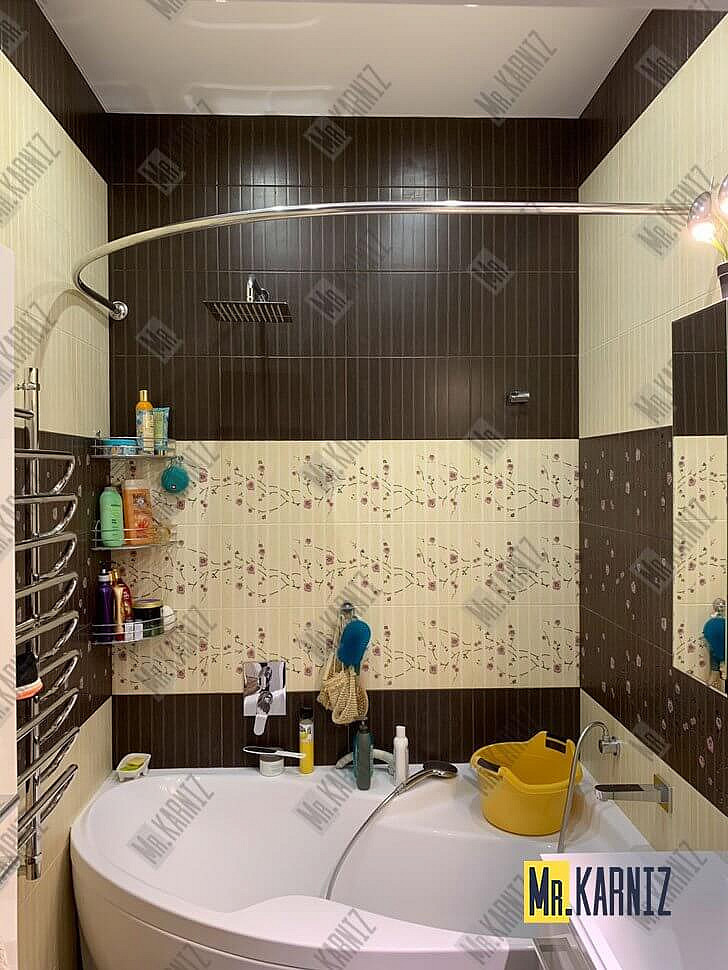 Карниз для ванны Royal Bath SHAKESPEARE Угловой 170х110 Усиленный 25 мм MrKARNIZ фото 9