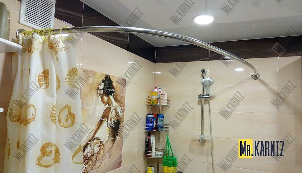 Карниз для ванны Vagnerplast Iris 143х143 Усиленный 20 мм MrKARNIZ фото 7