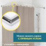 Карниз для душа П-образный 100х100 Усиленный 20 мм MrKARNIZ фото 7