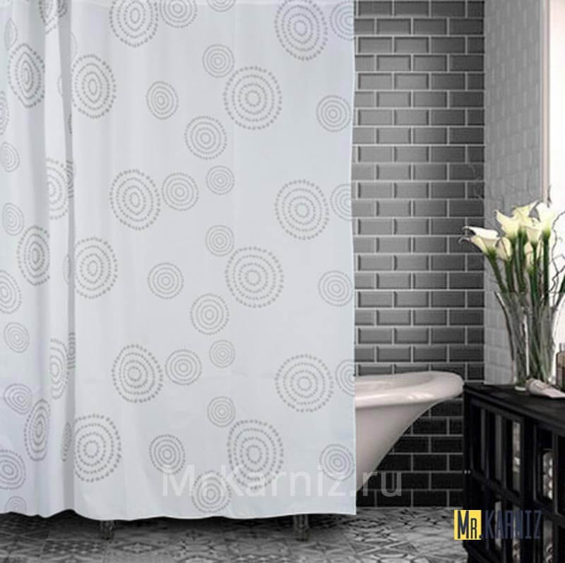 Штора для ванной Counter Circle